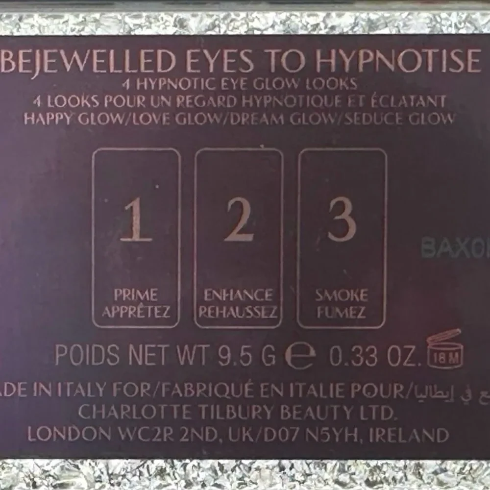 Charlotte Tilbury Bejeweled Eyes To Hypnotise Instant Eye Palette - Ltd. Edition
